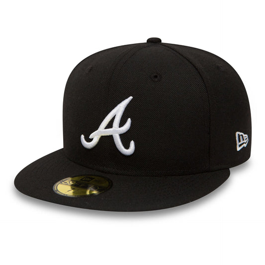 59FIFTY Atlanta Braves Essential Black 59FIFTY Snapback Cap