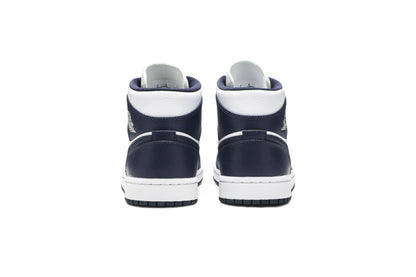 Air Jordan 1 Mid ‘Obsidian’ 554724-174