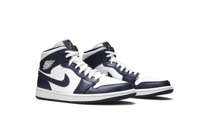 Air Jordan 1 Mid ‘Obsidian’ 554724-174