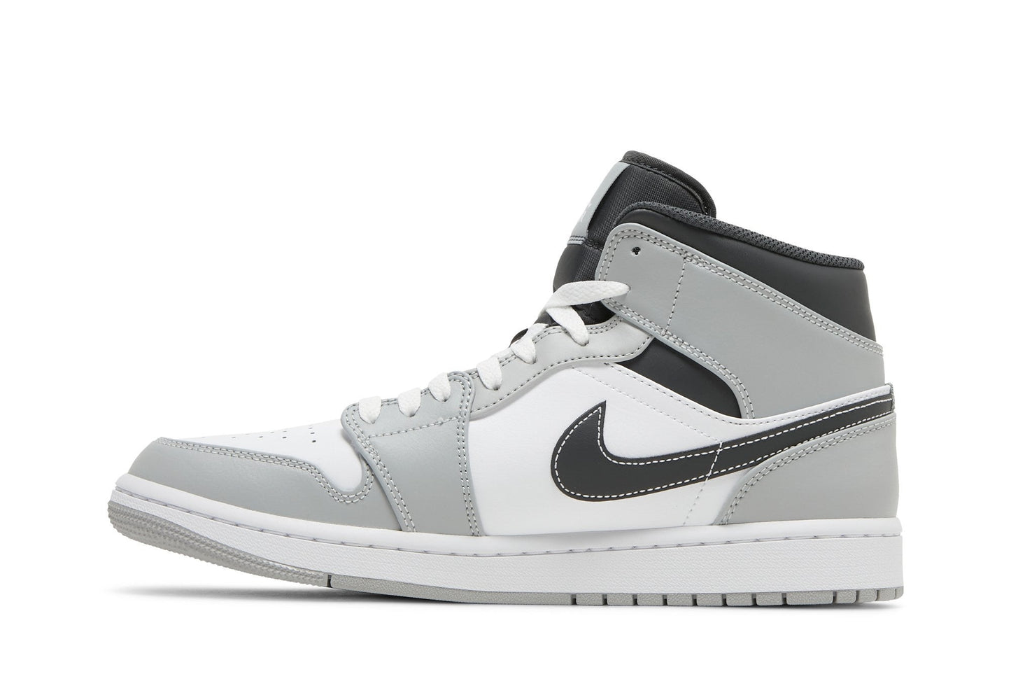 Air Jordan 1 Mid ‘Light Smoke Grey’ 554724-078