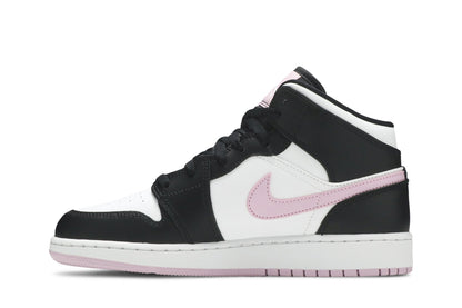 Air Jordan 1 Mid GS ‘White Light Arctic Pink’ 555112-103