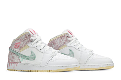 Air Jordan 1 Mid SE GS ‘Ice Cream’ DD1666-100