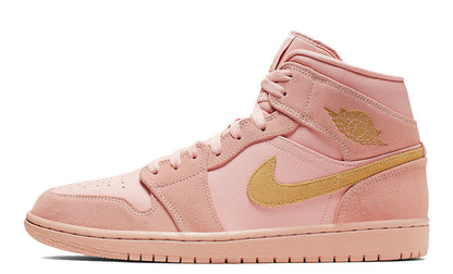 Air Jordan 1 Mid ‘Coral Gold’ 852542-600