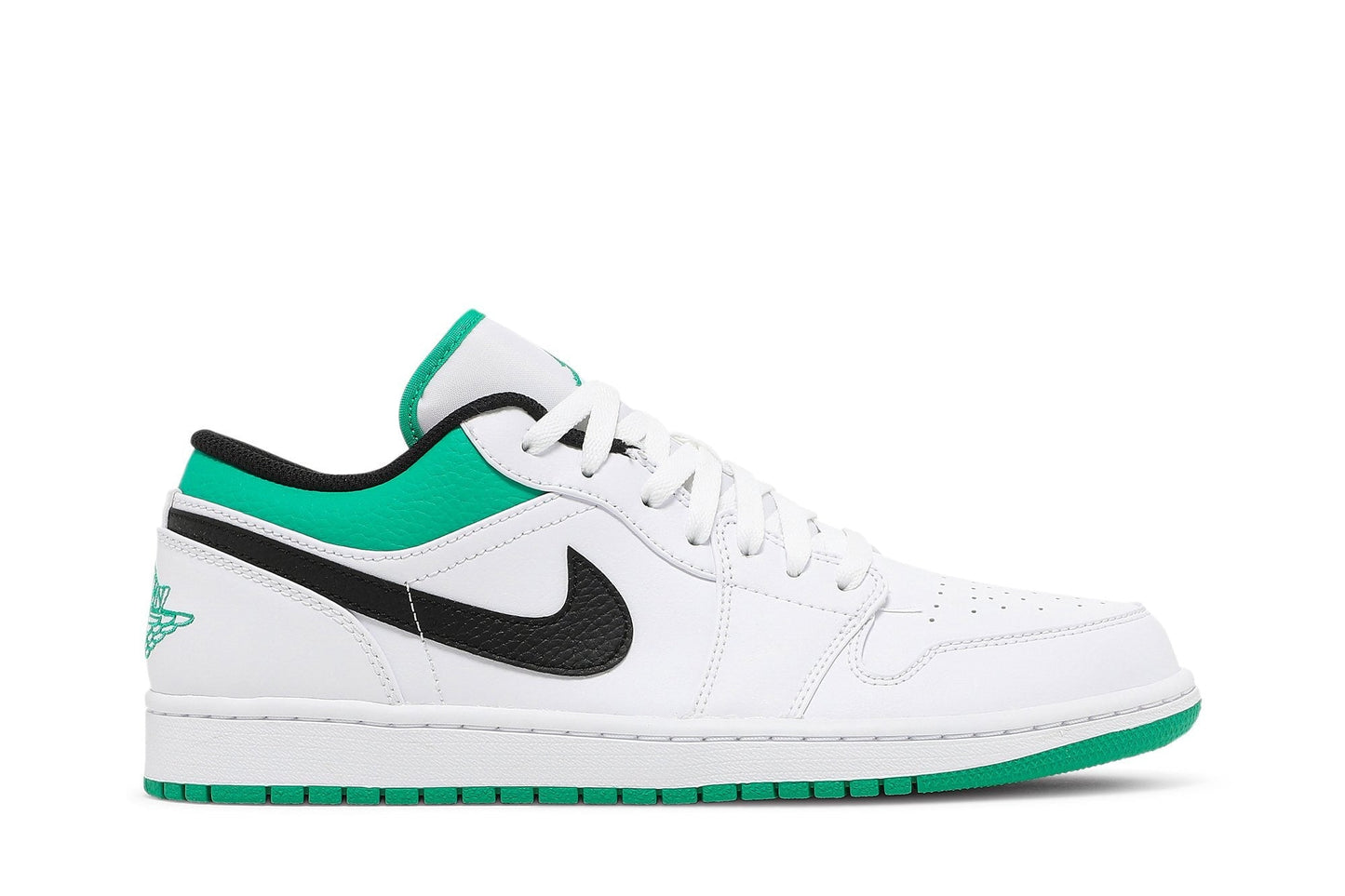 Air Jordan 1 Low ‘White Lucky Green’ 553558-129