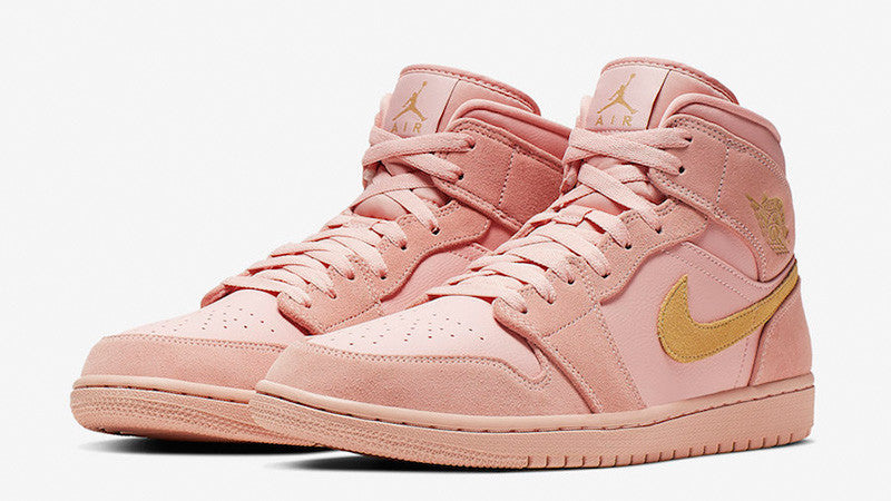 Air Jordan 1 Mid ‘Coral Gold’ 852542-600