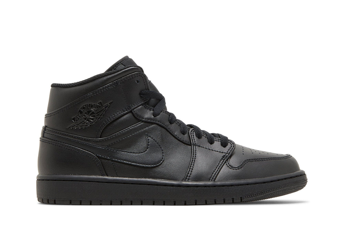 Air Jordan 1 Mid ‘Triple Black’ 2022 Everlasting Sneaker