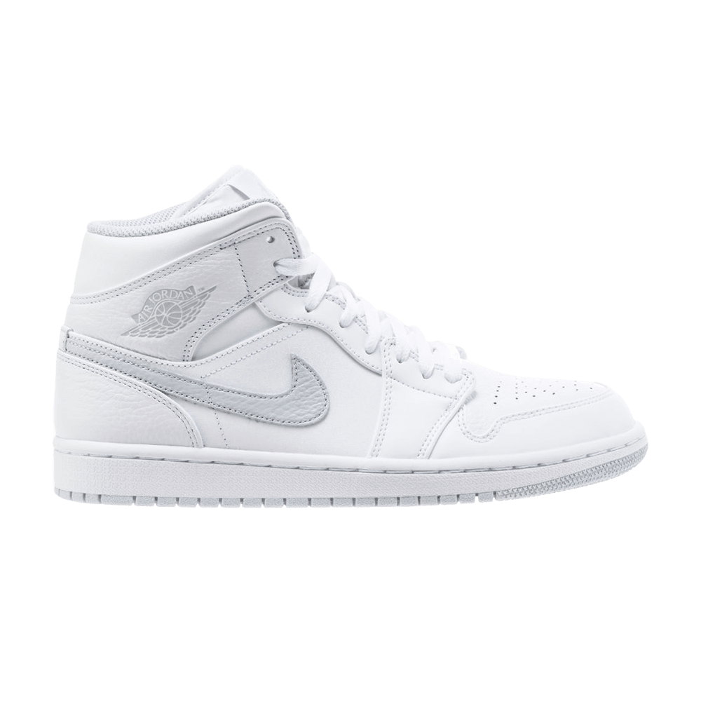 Air Jordan 1 Retro Mid ‘White Platinum’ 554724-108