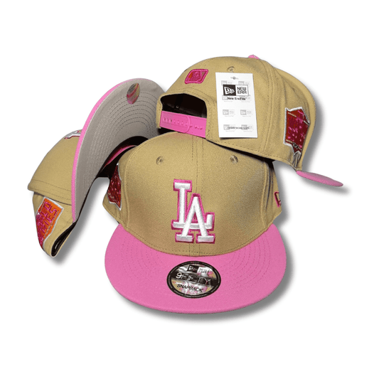 Men's Los Angeles Dodgers New Era Orange/Pink 2020 World Series Mango Passion 59FIFTY - Snapback Cap