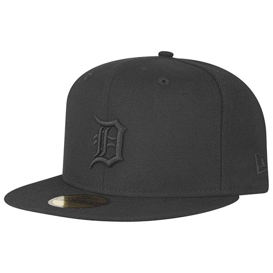 New Era Flat Brim 9FIFTY Heather Jersey Detroit Tigers MLB Stone - Snapback Cap