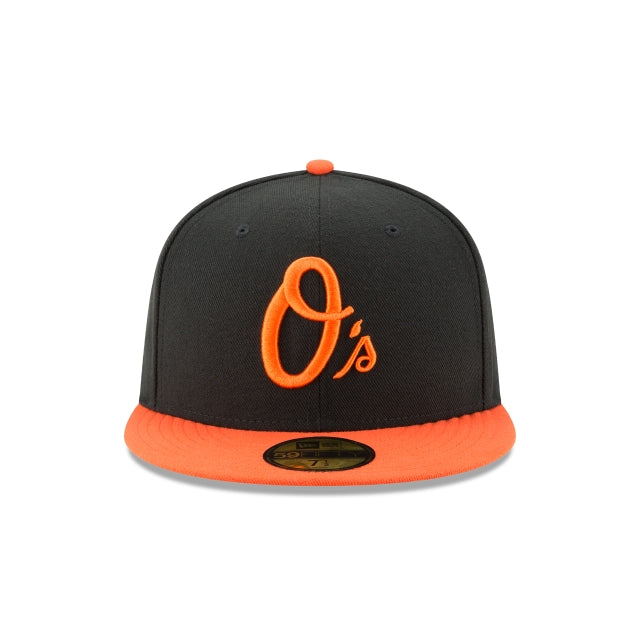 Baltimore Orioles Authentic Collection 59FIFTY Black, Orange - Snapback Cap