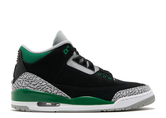 Air Jordan 3 Retro ‘Pine Green’ Unfading Sneaker