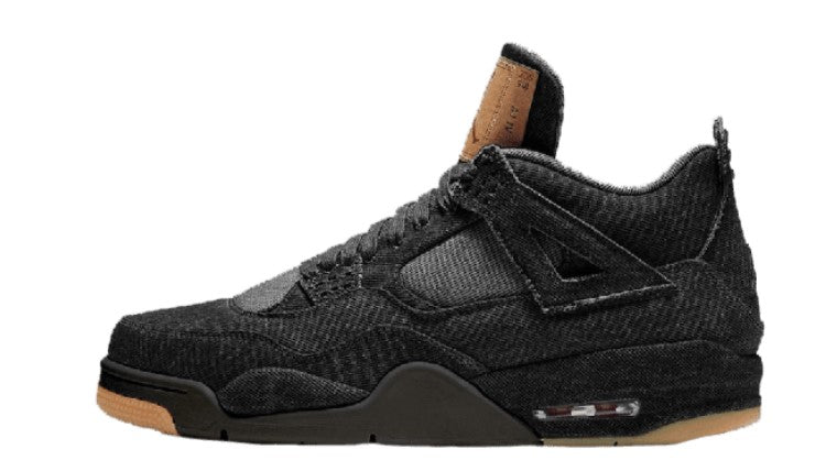 Air Jordan 4 Retro Levis NRG ‘Black Levis’ AO2571-001