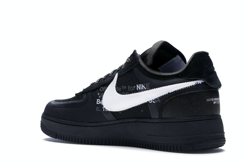 Off-White x Nike Air Force 1 Low ‘Black’ – AO4606-001