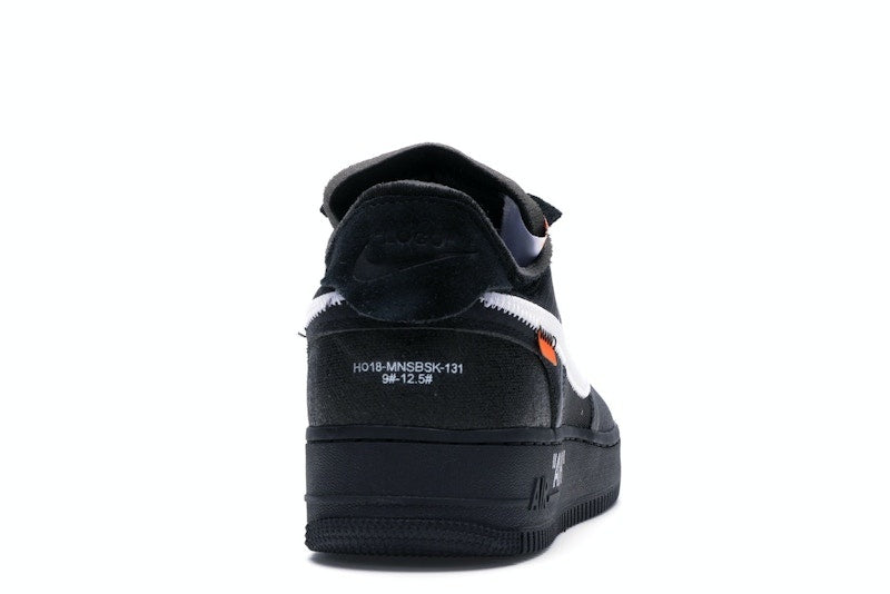 Off-White x Nike Air Force 1 Low ‘Black’ – AO4606-001