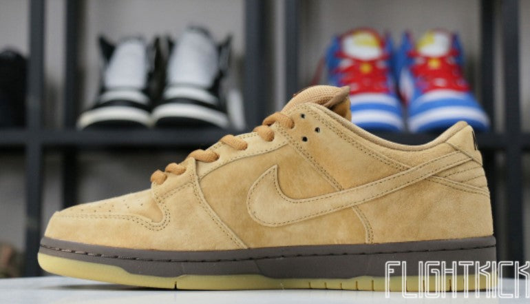 Nike SB Dunk Low Pro ‘Wheat Mocha’ Iconic Sneaker