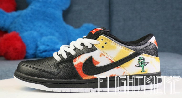 Nike SB Dunk Low Raygun Tie-Dye Black 2019 Classic Kicks