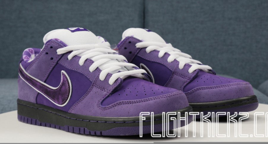 Nike Sb Dunk Low Pro Og Qs Purple Lobster Unfading Sneaker