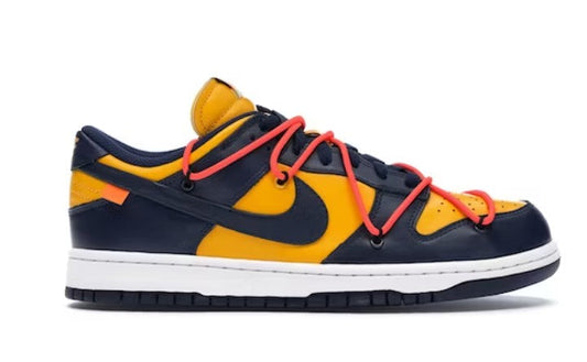 Off-White x  Nike Dunk Low ‘Michigan’ 2019 Iconic Sneaker