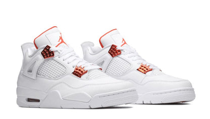 Air Jordan 4 Retro ‘Orange Metallic’ Unfading Sneaker