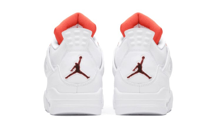 Air Jordan 4 Retro ‘Orange Metallic’ Unfading Sneaker