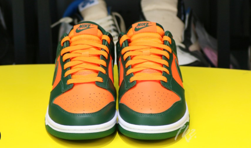 Nike Dunk Low ‘Miami Hurricanes’ Signature Footwear