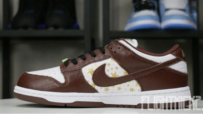 Nike SB Dunk Low Supreme Barkroot Brown Signature Footwear