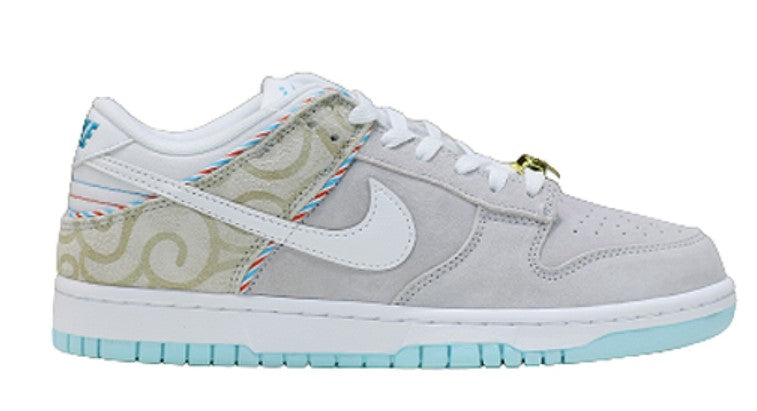 Nike Dunk Low SE Barber Shop Grey Unfading Sneaker