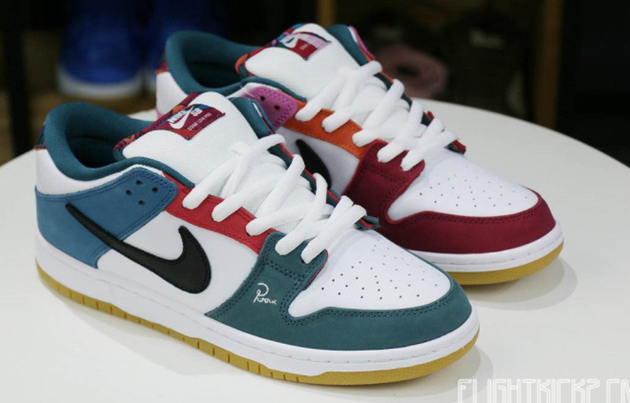 Nike Dunk SB Low Pro QS Parra (Friends & Family) (2021) Unfading Sneaker