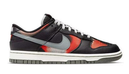 Nike Dunk Low ‘Graffiti’ Black Red Classic Kicks