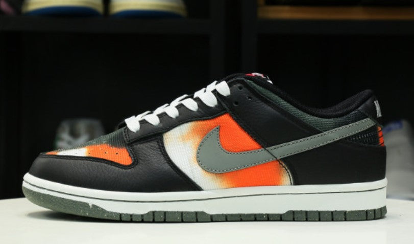 Nike Dunk Low ‘Graffiti’ Black Red Classic Kicks