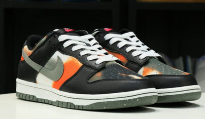 Nike Dunk Low ‘Graffiti’ Black Red Classic Kicks