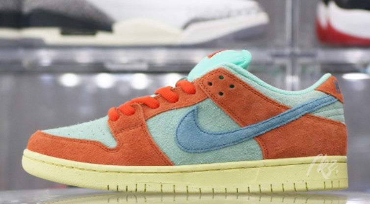 Nike SB Dunk Low Orange/Noise Aqua 2023 Signature Footwear