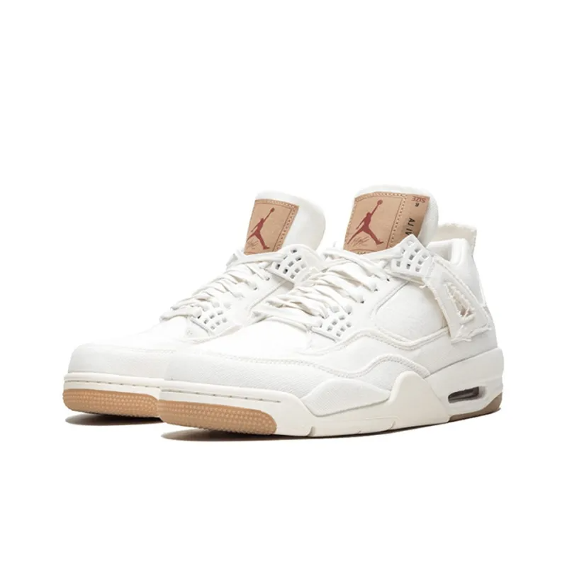 Levi’s x Air Jordan 4 Retro ‘White Denim’ – AO2571-100