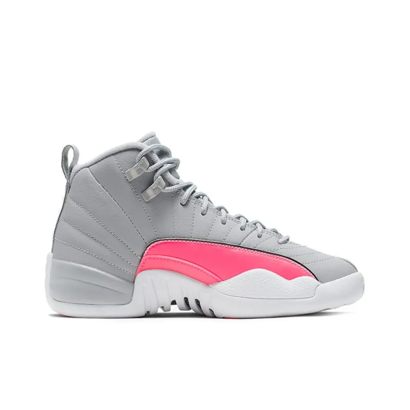 Air Jordan 12 Retro Wolf Grey Racer Pink (GS) – 510815-060