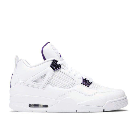 Air Jordan 4 Retro ‘Purple Metallic’ Everlasting Sneaker