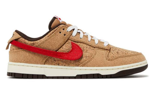 CLOT X Nike Dunk Low SP Cork 2023 Unfading Sneaker