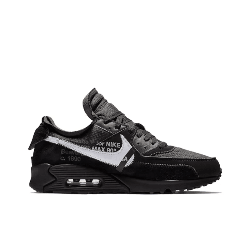 X Off-white The 10 Air Max 90 Black Sneakers – Aa7293-001