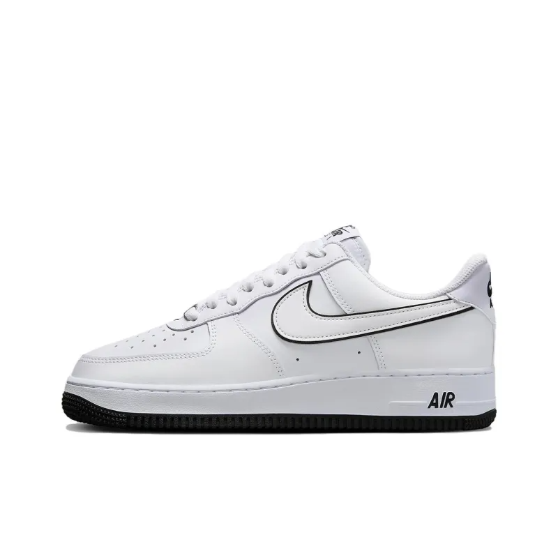 Air Force 1 ’07 Low White Black Outline Swoosh – Dv0788-103