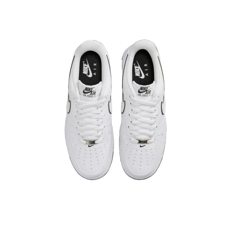 Air Force 1 ’07 Low White Black Outline Swoosh – Dv0788-103