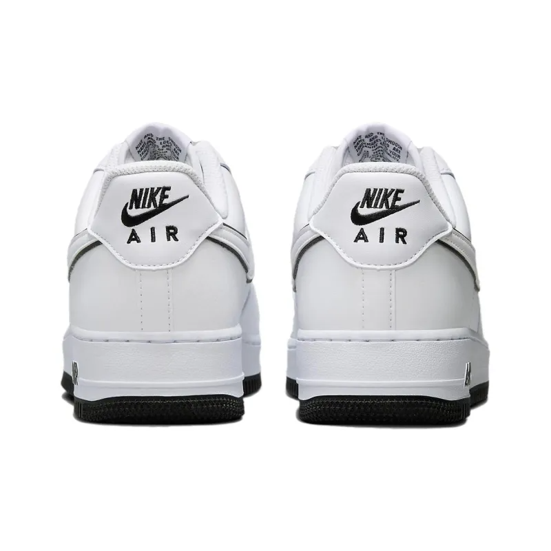 Air Force 1 ’07 Low White Black Outline Swoosh – Dv0788-103