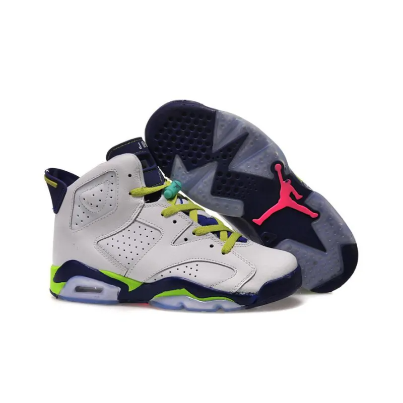 Air Jordan 6 Retro Fierce Green GS – 543390-108