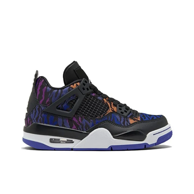 Air Jordan 4 Retro Black Rush Violet GS – BQ9043-005