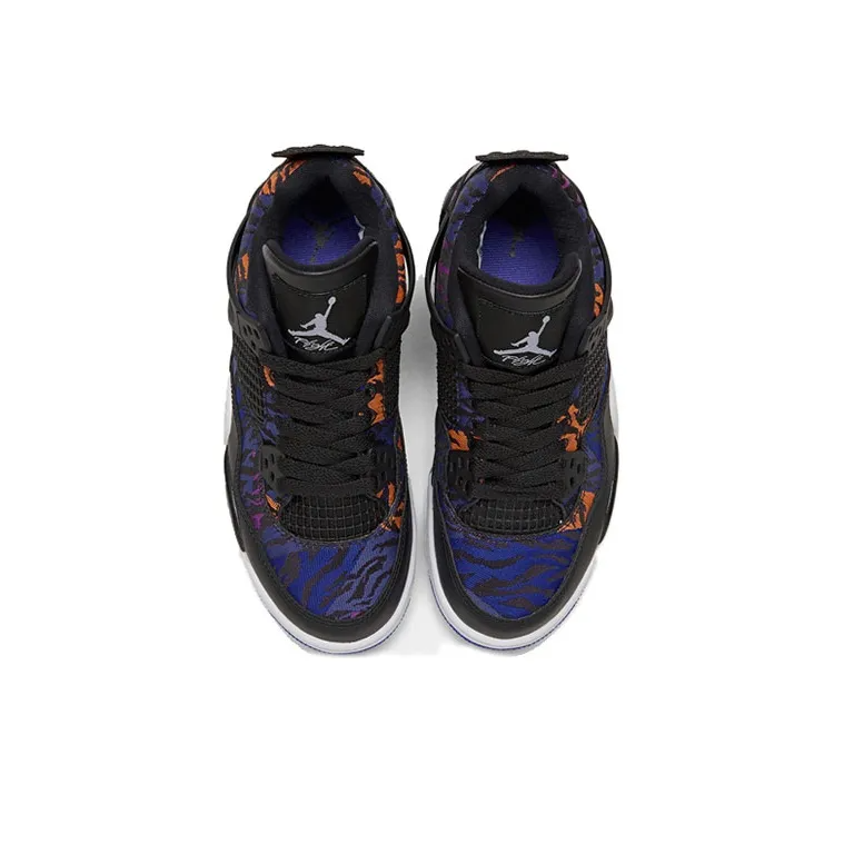 Air Jordan 4 Retro Black Rush Violet GS – BQ9043-005