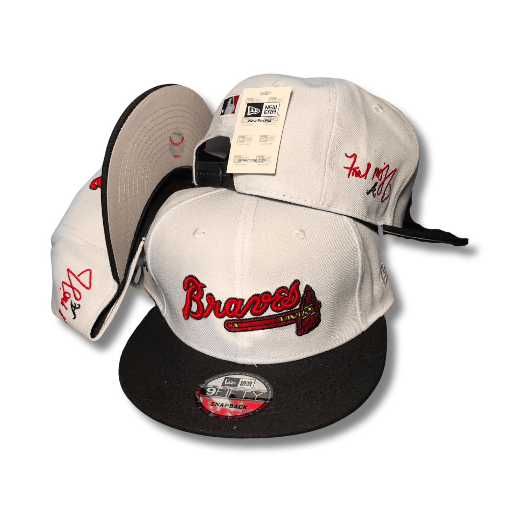 Atlanta Braves Just Caps Hall of Fame Fred McGriff 59FIFTY Cream – Snapback Cap