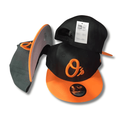 Baltimore Orioles Authentic Collection 59FIFTY Black, Orange - Snapback Cap