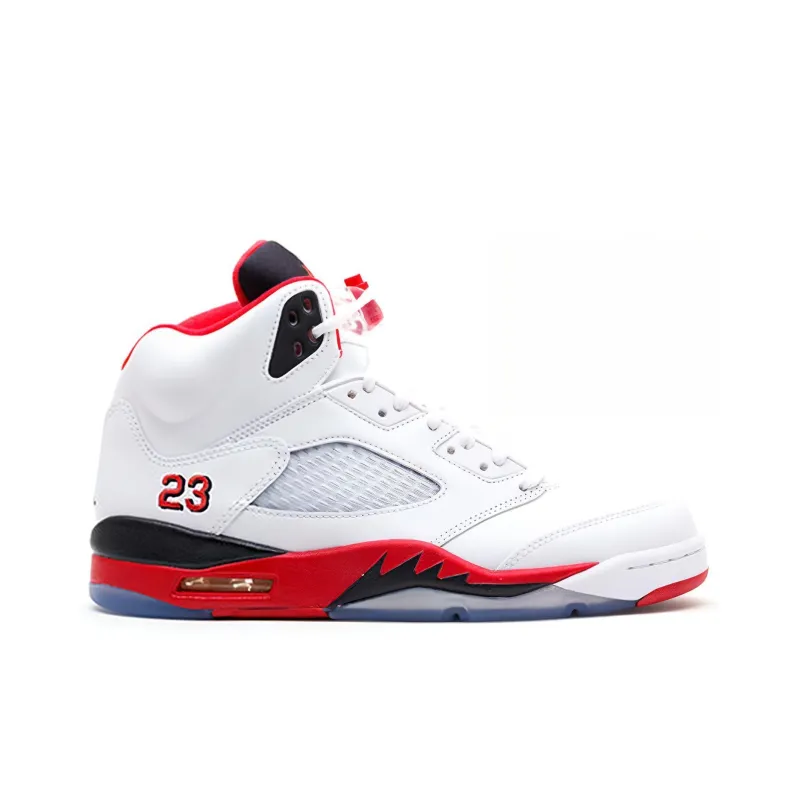 Air Jordan 5 Retro Fire Red Black Tongue 2013 – 136027-120