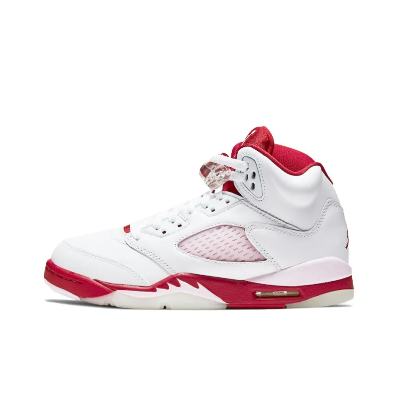 Air Jordan 5 Retro White Pink Red GS – 440892-106