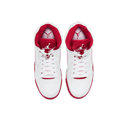 Air Jordan 5 Retro White Pink Red GS – 440892-106