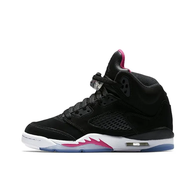 Air Jordan 5 Retro Black Deadly Pink GS – 440892-029