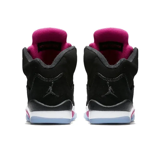 Air Jordan 5 Retro Black Deadly Pink GS – 440892-029